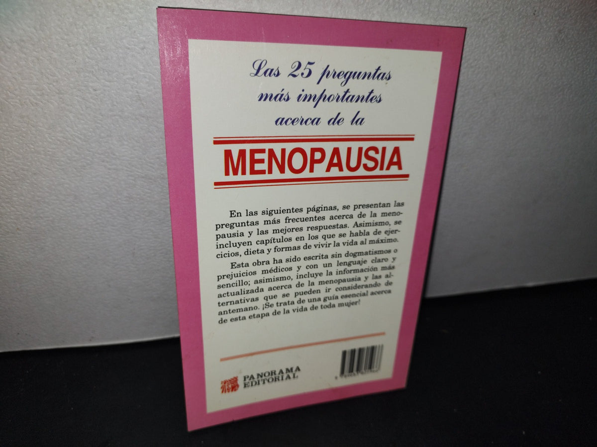 166- Las 25 Preguntas Más Importantes Acerca De La Menopausia - Ruth S. Jacobowitz