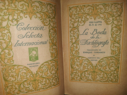 60- La Boda De La Dactilógrafa - Renato Bazin - 1924