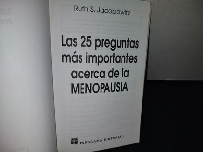 166- Las 25 Preguntas Más Importantes Acerca De La Menopausia - Ruth S. Jacobowitz
