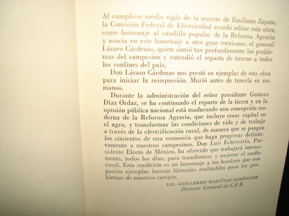 167- Raíz Y Razón De Zapata - Jesús Sotelo Inclán - 1970