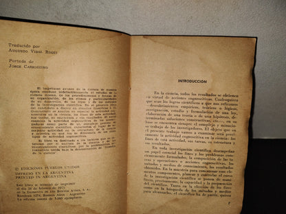 202- La Investigación Científica (En Qué Trabajan Y Sobre Qué Discuten Los Filósofos) I. G Gerásimov
