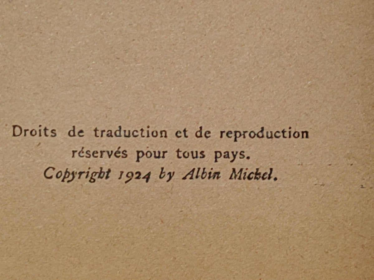201- La Châtelaine Du Liban. Roman - Pierre Beoit -Albin Michel, Éditeur 1924