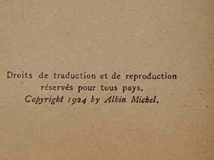 201- La Châtelaine Du Liban. Roman - Pierre Beoit -Albin Michel, Éditeur 1924
