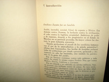 167- Raíz Y Razón De Zapata - Jesús Sotelo Inclán - 1970