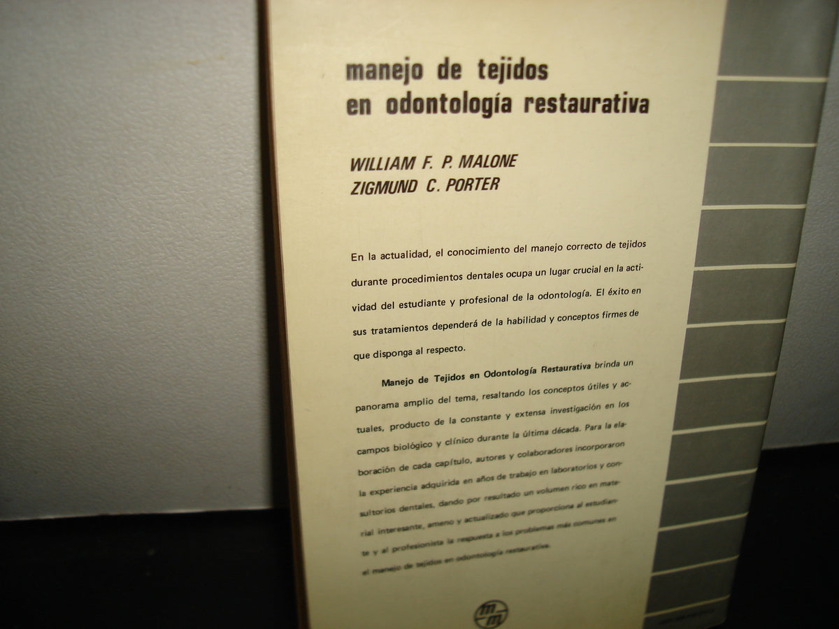161- Manejo De Tejidos En Odontología Restaurativa - William F. P. Malone
