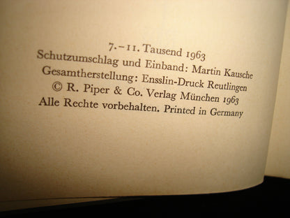 163- Alemán - Der Mann Im Fisch - Stefan Andres - 1963