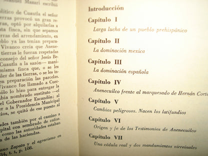 167- Raíz Y Razón De Zapata - Jesús Sotelo Inclán - 1970
