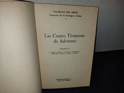 166- Asambleas Del Señor 6. Las Cuatro Témporas De Adviento - 1967