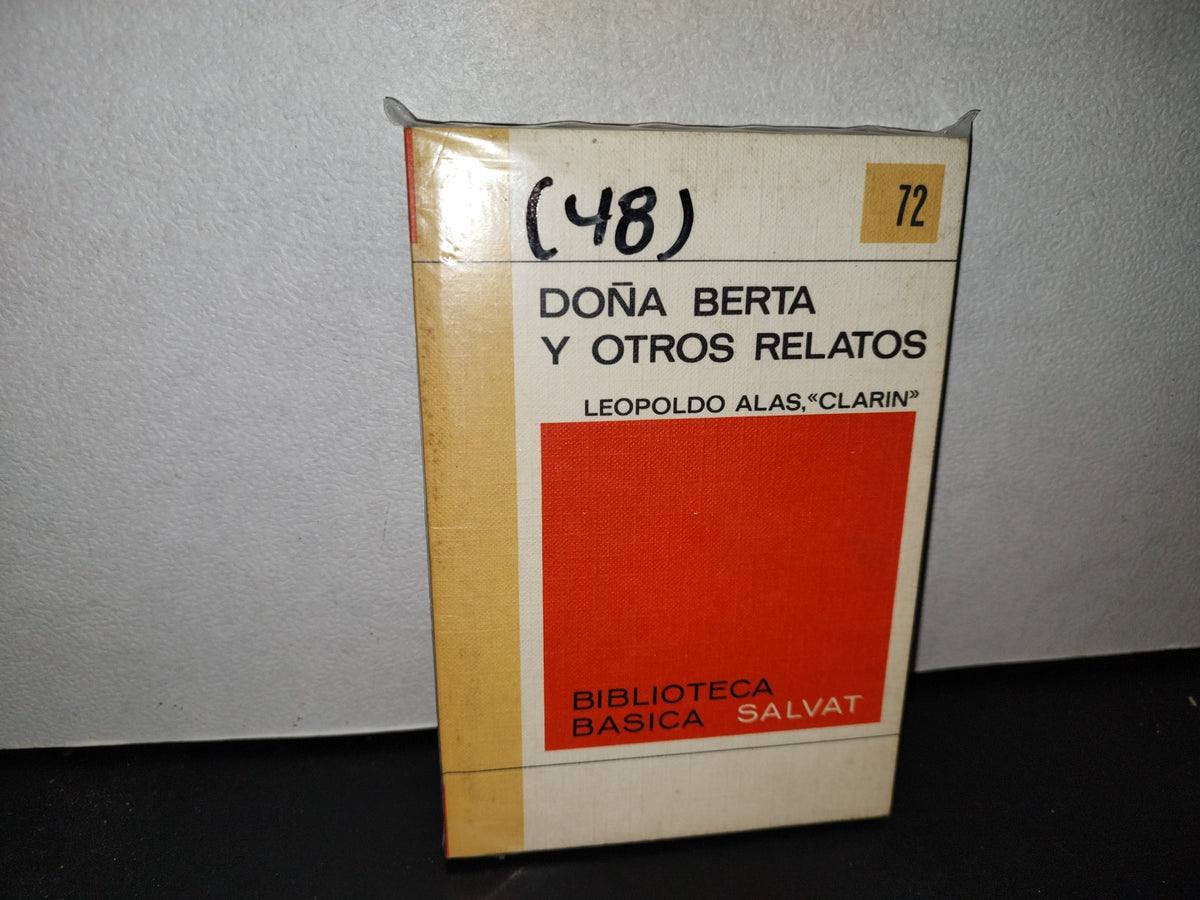 57- Doña Berta Y Otros Relatos - Leopoldo Alas Clarín