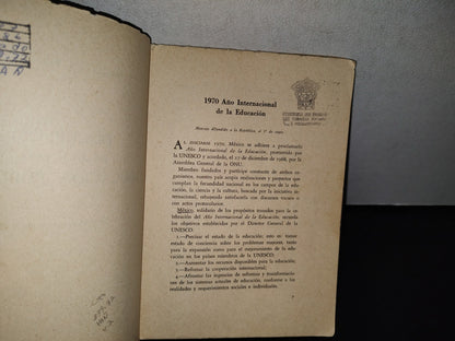 192- Discursos Al Servicio De La Educación Pública - Agustín Yáñez. 6T. Serie Correspondiente A 1970