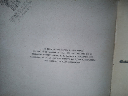 192- Discursos Al Servicio De La Educación Pública - Agustín Yáñez. 6T. Serie Correspondiente A 1970