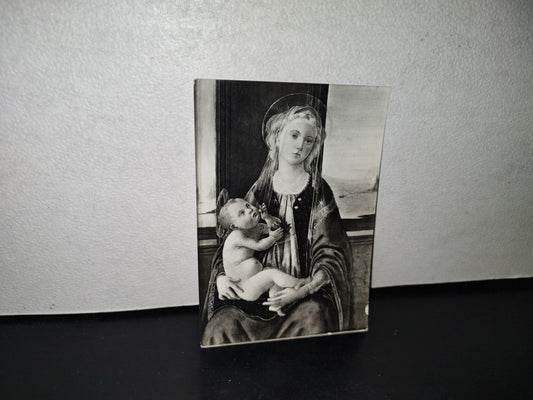 A10C1-2- Tarjeta Postal La Madona Con Niño. The Madonna With Her Son - 70'S - 80'S