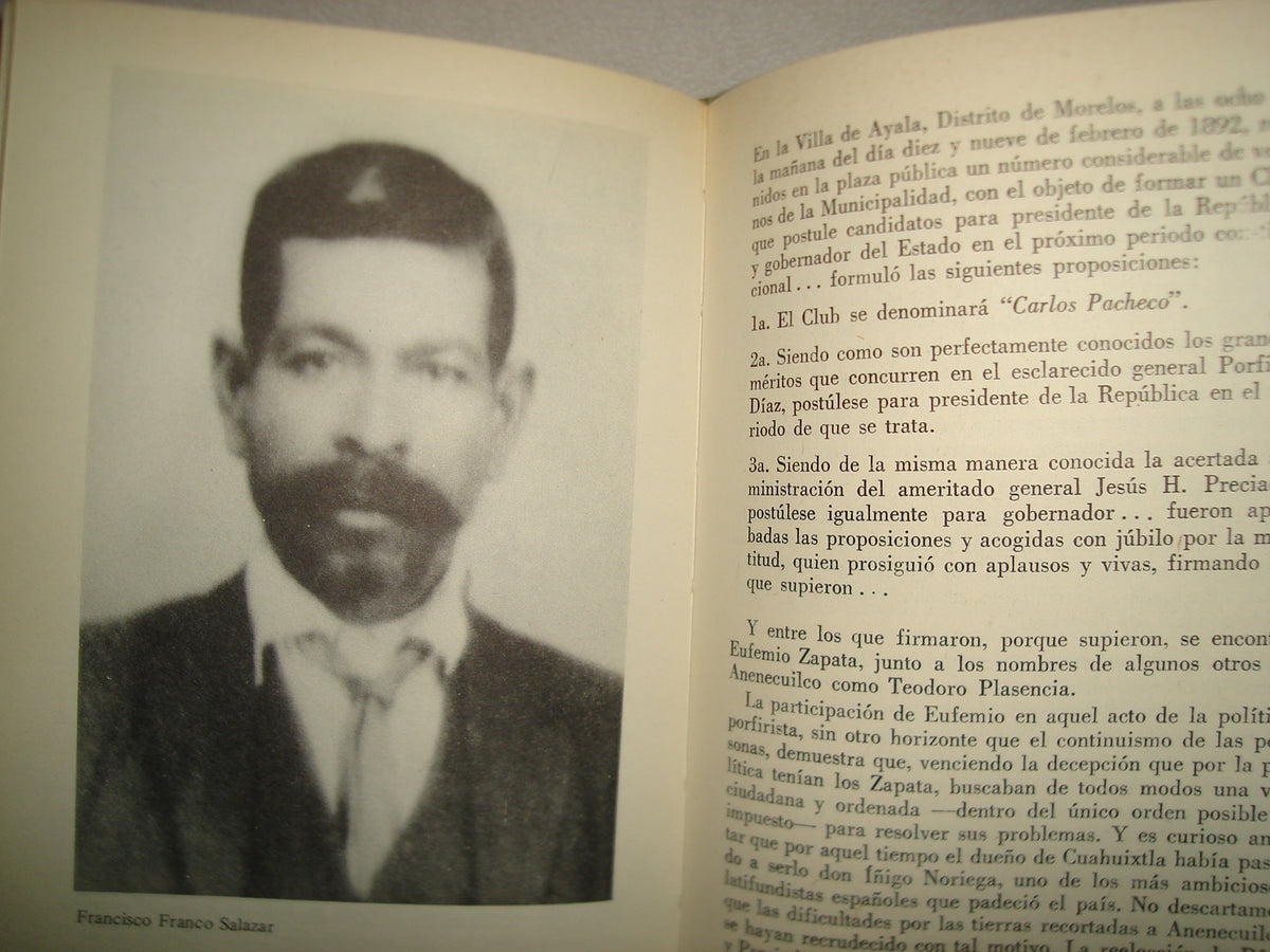 167- Raíz Y Razón De Zapata - Jesús Sotelo Inclán - 1970