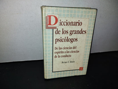 66- Diccionario De Los Grandes Psicólogos - Werner F. Bonin