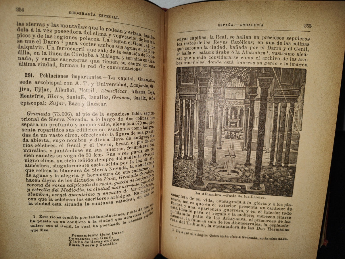 63- Elementos De Geografía Comparada - Ilmo. Sr. D. Félix Sánchez Y Casado - 1900