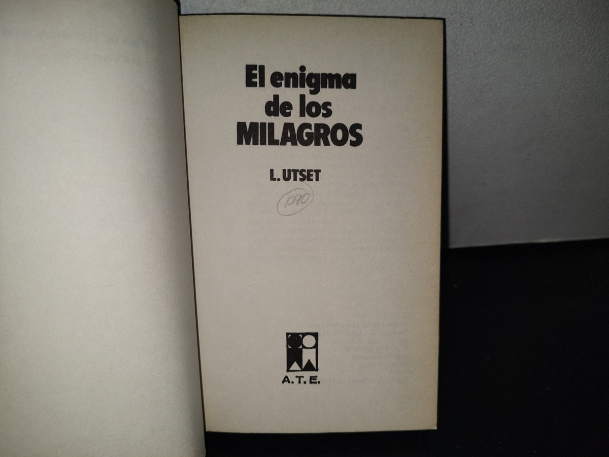 100- El Enigma De Los Milagros - L. Utset