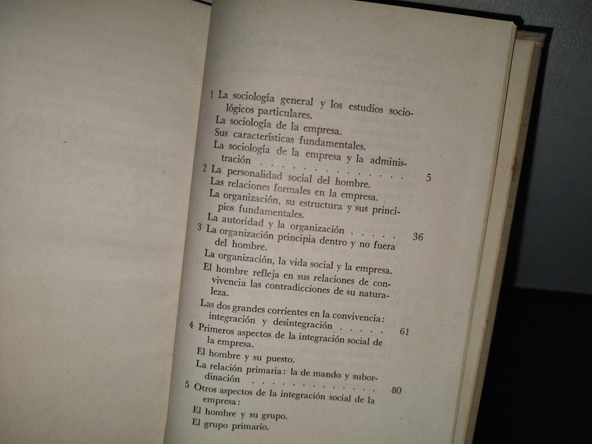 91- La Sociología De La Empresa - Isaac Guzmán Valdivia - 1969