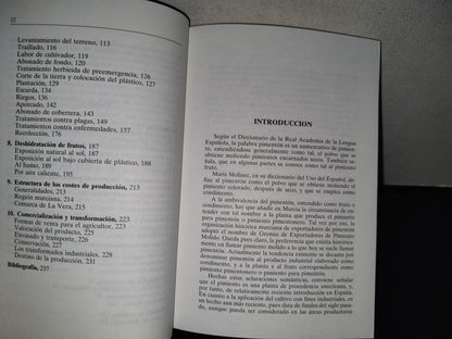 139- El Pimiento Para Pimentón. Agroguías Mundi-Prensa - M. Zapata, S. Bañón, P. Cabrera - 1991