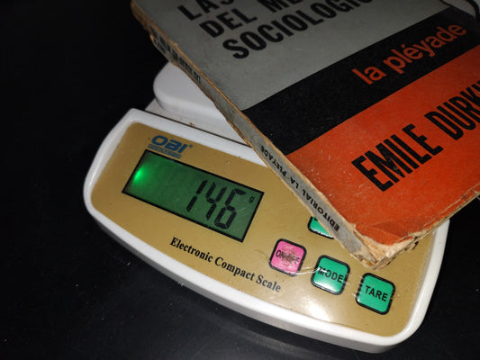 173- Las Reglas Del Método Sociológico - Emile Durkheim - Editorial La Pleyade, 1976