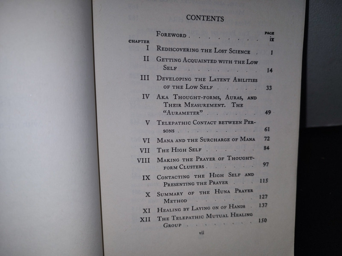 92- The Secret Science At Work. The Huna Method As A Way Of Life - Max Freedom Long - 1991