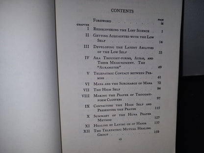 92- The Secret Science At Work. The Huna Method As A Way Of Life - Max Freedom Long - 1991