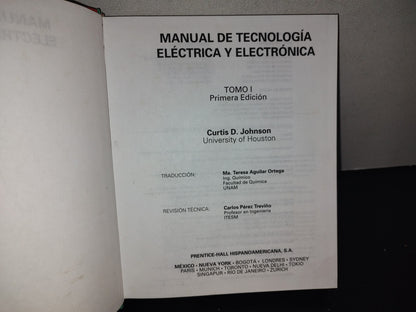 114- Manual De Tecnología Eléctrica Y Electrónica Tomo I - Curtis D. Johnson