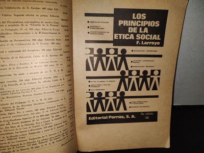 124- Los Principios De La Ética Social - F. Larroyo
