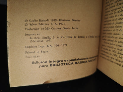 84- El Diablo Sobre Las Colinas - Cesare Pavese
