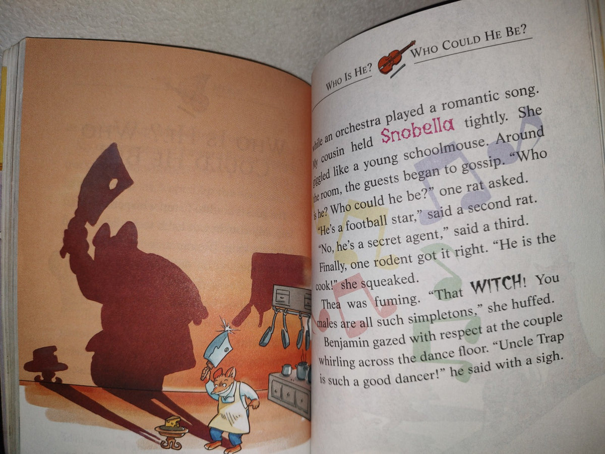 180- Red Pizzas For A Blue Count - Geronimo Stilton - First Scholastic Printing, May 2004