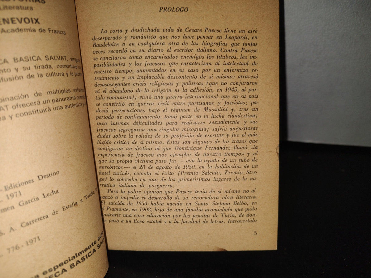 84- El Diablo Sobre Las Colinas - Cesare Pavese