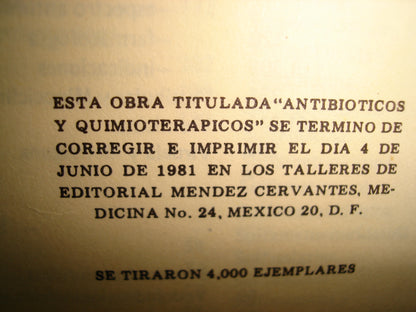 1- Antibióticos Y Quimioterápicos - Jesús Kumate