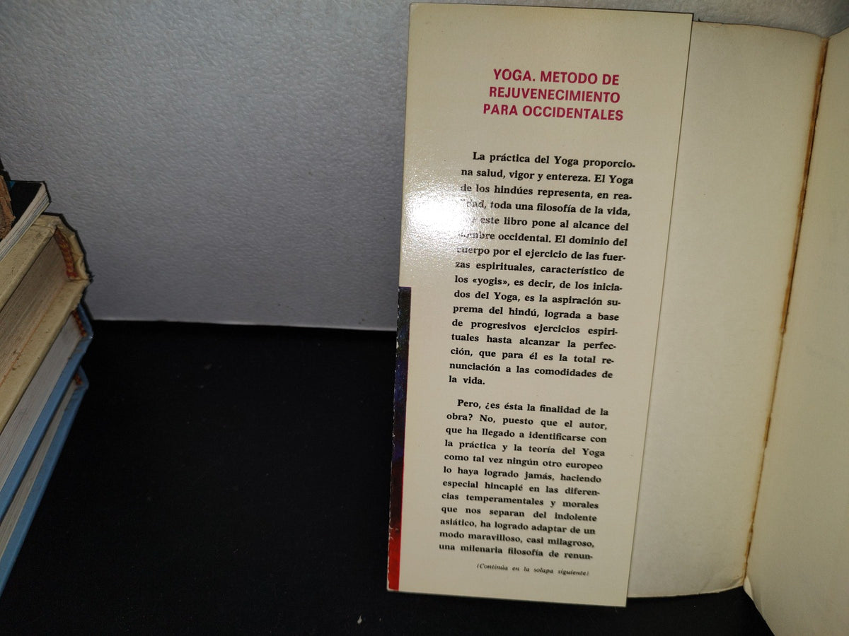 57- Yoga. Método De Rejuvenecimiento Para Occidentales - M. J. Kirschner