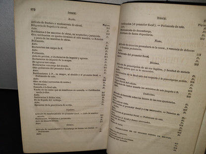 174- Febrero Novisimo O Librería De Jueces, Abogados Y Escribanos. Tomo Quinto Eugenio De Tapia 1861