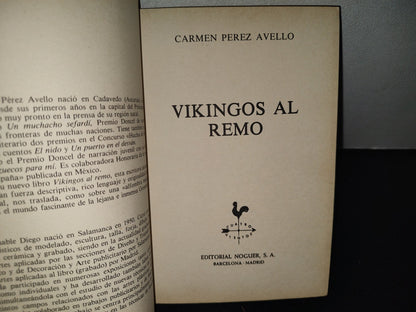 68- Vikingos Al Remo - Carmen Pérez Avello - 1982