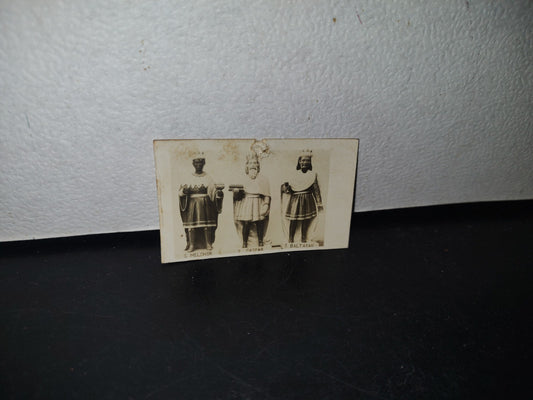 A10C1-2- Antiguo Trozo De Tarjeta Postal De Los 3 Reyes Magos - 40'S - 50'S