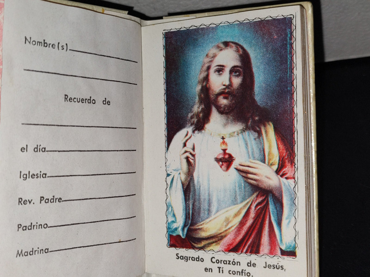 153- Recuerdo De Mi 1A. Comunión. Ejercicios Del Cristiano - México, Octubre De (Para Niña)