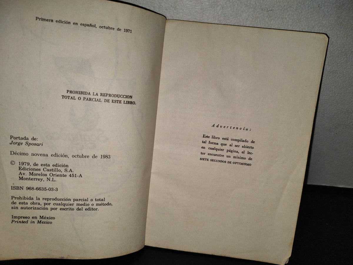 143- 7 Segundos De Optimismo - J. G. Malakara - Ediciones Castillo 1983