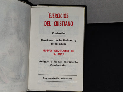 153- Recuerdo De Mi 1A. Comunión. Ejercicios Del Cristiano - México, Octubre De (Para Niña)