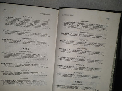 118- Razas Humanas - Editorial Ramón Sopena. Biblioteca Hispánica - 1979