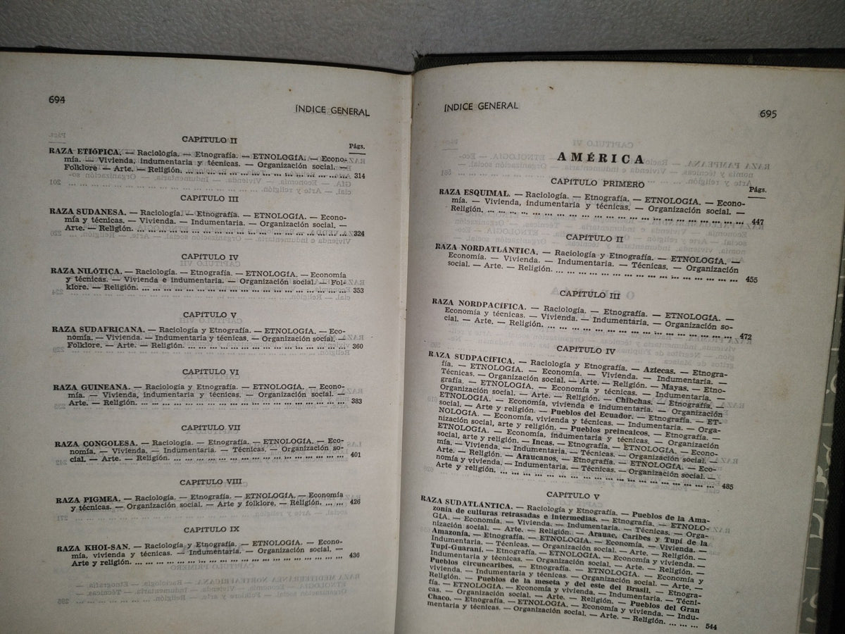118- Razas Humanas - Editorial Ramón Sopena. Biblioteca Hispánica - 1979