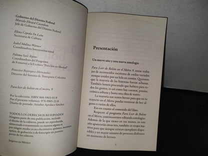 98- Para Leer De Boleto En El Metro 9 - Gobierno Del Distrito Federal