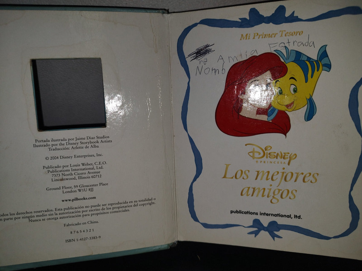 74- Mi Primer Tesoro Disney Princesa. Los Mejores Amigos - 2004