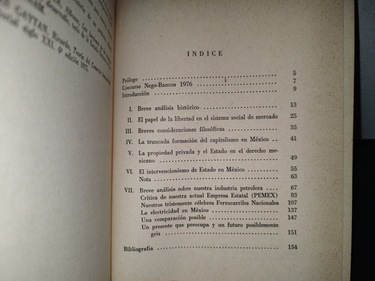 139- Importancia De La Libre Empresa En El Desarrollo Económico De México - Edgar Mason - B Costa Amic Editor, 1977