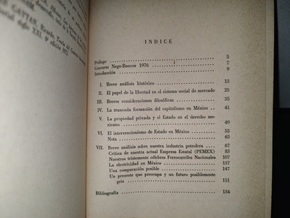 139- Importancia De La Libre Empresa En El Desarrollo Económico De México - Edgar Mason - B Costa Amic Editor, 1977