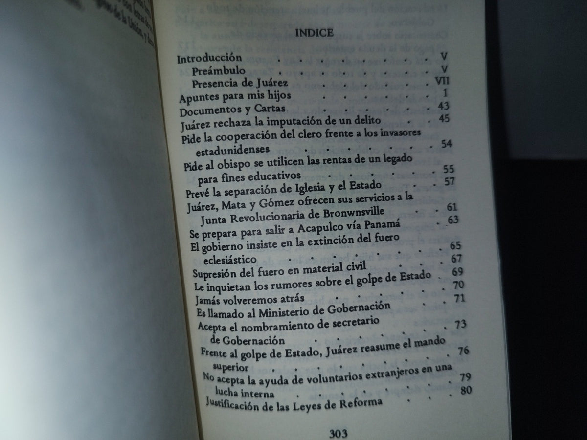 96- Benito Juárez. Antología - Universidad Nacional Autónoma De México - Segunda Edición 1993
