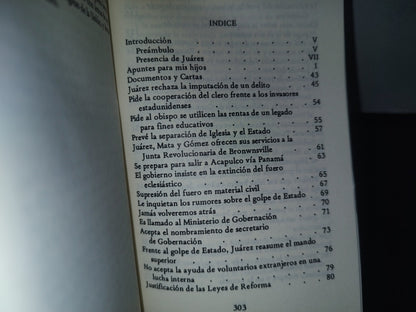 96- Benito Juárez. Antología - Universidad Nacional Autónoma De México - Segunda Edición 1993