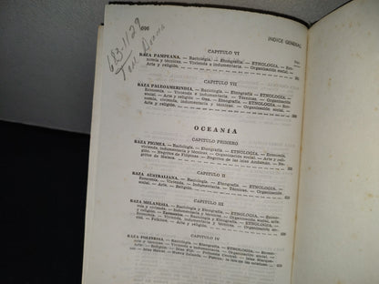 118- Razas Humanas - Editorial Ramón Sopena. Biblioteca Hispánica - 1979