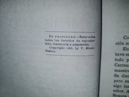 132- El Militarismo Mejicano - Vicente Blasco Ibañez - 1920