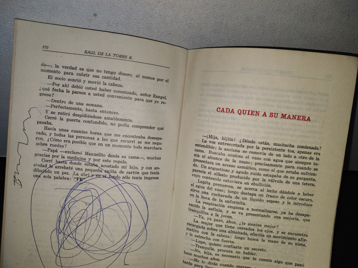 166- Me Lo Dijo El Tiempo. Cuentos - Raúl De La Torre R. - Primera Edición 1985