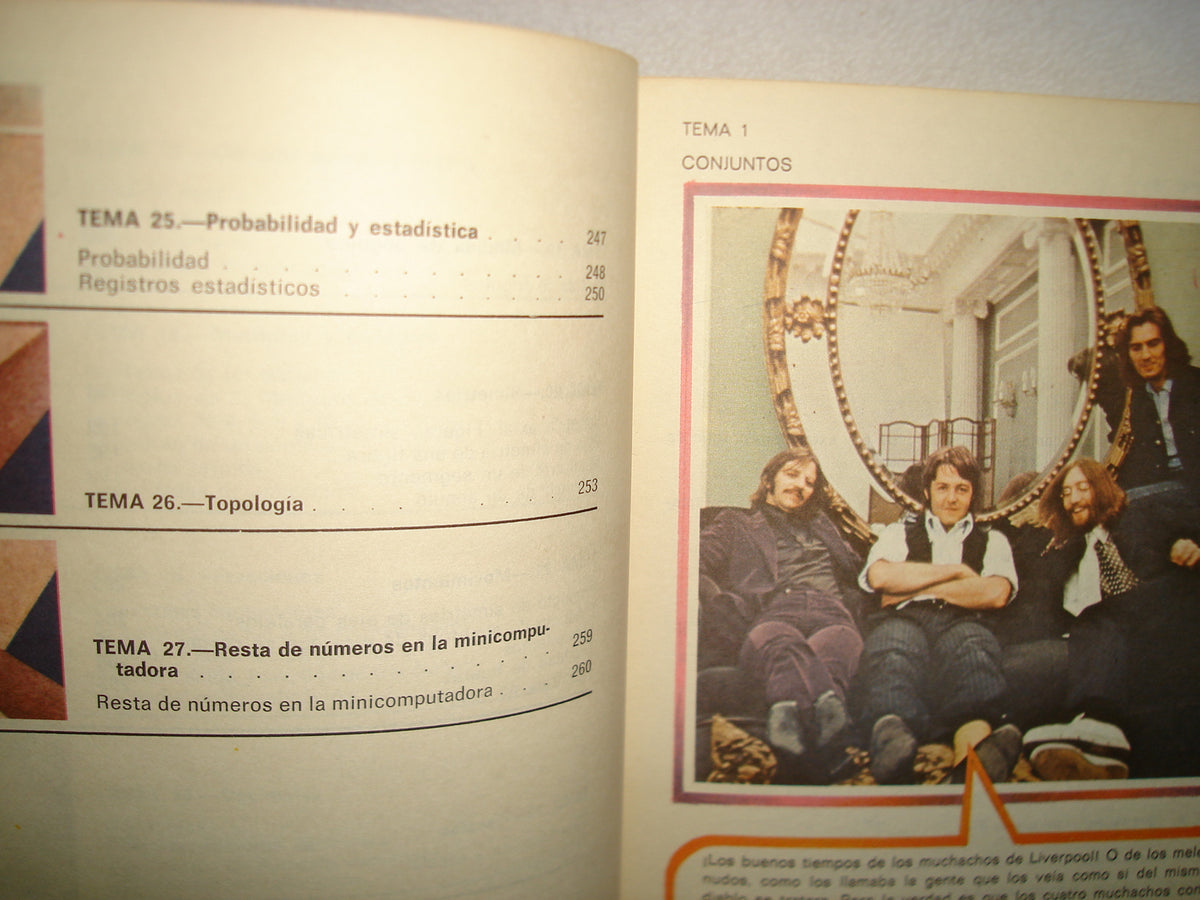24- Matemática 6. Libro De Trabajo - Santillana - The Beatles - 80'S